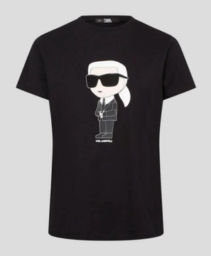 T-shirt męski koszulka Karl Lagerfeld Granatowy S