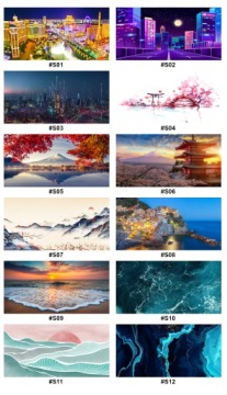 Стеклянная фотокартина для гостиной 100x50 см