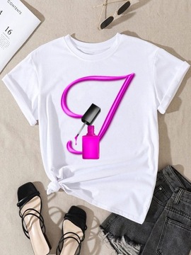 Y2k T-shirty Moda damska koszulka nazwa własna lit