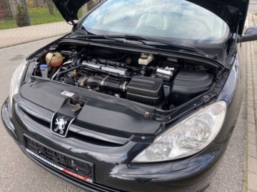 Peugeot 307 I Cabrio 2.0 16V 136KM 2004 Peugeot 307 CC CABRIOLET HARDTOP JASNE SKORY GRZANE FOTELE KLIMATYZACJA CZ, zdjęcie 21