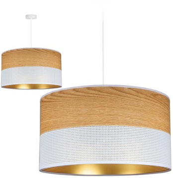 LAMPA WISZĄCA SUFITOWA ŻYRANDOL ABAŻUR NOWOCZESNA LOFT LED