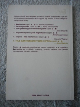 ЭЛЕКТРОМАГНИТНЫЕ ВОЛНЫ И ОПТИКА И АННА ВАЛЕНТА