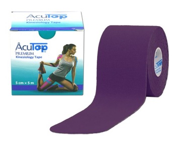 ACUTOP PREMIUM KINESIOLOGY TAPE KINESIO FIOLETOWY