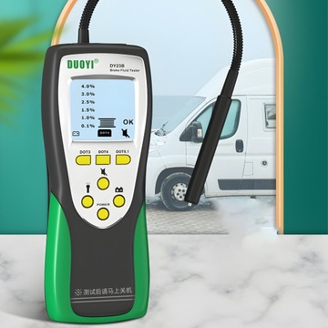 ТЕСТЕР ТОРМОЗНОЙ ЖИДКОСТИ ЦИФРОВОЙ ЖК-дисплей ТОЧКА 3 4 5 МЕТРОВ С УНИВЕРСАЛЬНЫМ ЗОНДОМ