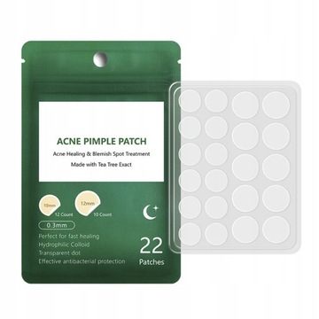 ACNE PATCHES PLASTRY NAKLEJKI NA PRYSZCZE TRĄDZI
