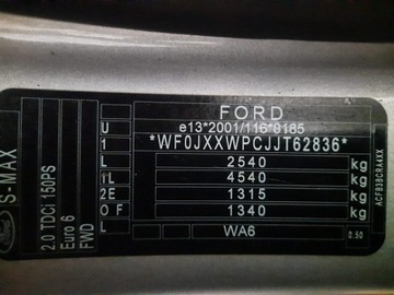 Ford S-Max II Van 2.0 TDCi 150KM 2018 Ford S-Max 2.0 diesel !! EURO6 TECHNOLOGIA ! INTELIGENTNY I BEZPIECZNY!!, zdjęcie 1