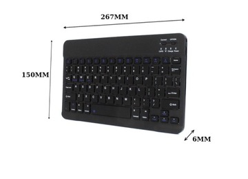 Беспроводная клавиатура для планшета, телефона, телевизора, маленького Bluetooth