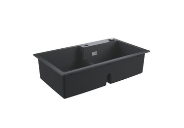 ZLEWOZMYWAK GRANITOWY GROHE K500 CZARNY GRANIT