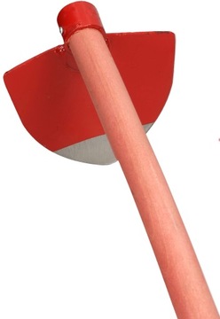 МОТЫКА СЕРДЦЕ 160Х155 ММ С КОВОЙ ДЕРЕВЯННОЙ РУЧКОЙ