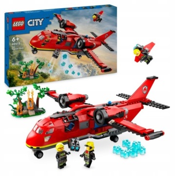 LEGO CITY 60413 ПОЖАРНО-СПАСАТЕЛЬНЫЙ САМОЛЕТ в ПОДАРОК