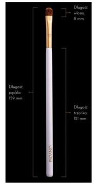 Косметичка с 2 кистями для макияжа Pagano, подарочный набор для женщин на Рождество