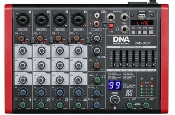MIKSER AUDIO USB MP3 DNA DNA CM6-DSP 6 - kanałowy