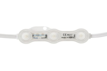 Moduł LED BERGMEN RX-3 Stark 12VDC 0,72W 2x5050SMD niebieski IP68