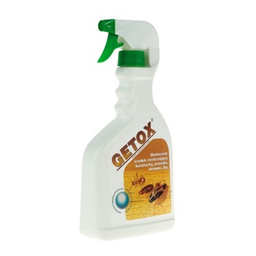 GETOX ŚRODEK NA KARALUCHY PRUSAKI RYBIKI MRÓWKI