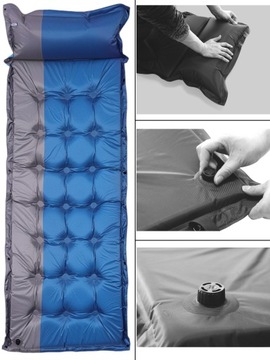 САМОНАДУВАЮЩИЙСЯ КОВрик С ПОДУШКОЙ SPORTVIDA МАТРАС TOURING SAD