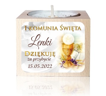 10 шт. Подсвечник Спасибо Причастие