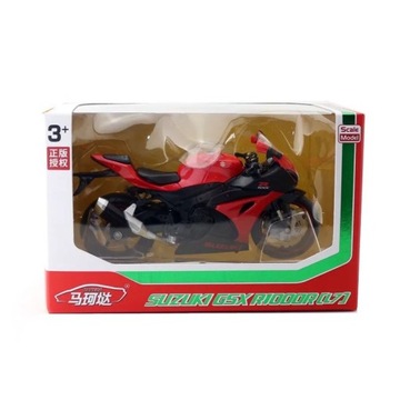 RMZ City Toy Diecast Metal Motorcycle Model 1:12 Scale Suzuki GSX-R1000RR