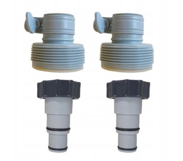 4 adaptery węży akcesoria do basenu adapter