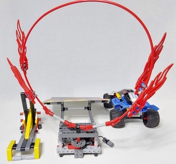 LEGO RACERS 8494 УНИКАЛЬНАЯ КОРОБКА С ИНСТРУКЦИЯМИ ПО ОГНЕННОМУ КОЛЬЦУ