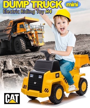 ГУСЕНИЧНЫЙ САМОСВАЛ для ребенка-ПОЕЗДНИК с аккумулятором 6В 4Ач