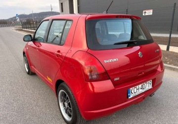 Suzuki Swift IV Hatchback 5d 1.3 92KM 2006 Suzuki Swift DANCE 1.3i 68ps 5Drzwi Klima GrzaneFotele Alufelgi Doinwestow, zdjęcie 5