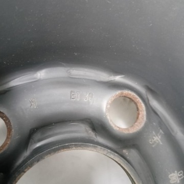 DISK OCELOVÝ VOLKSWAGEN OE 6.0" X 14" 5X100 ET 38