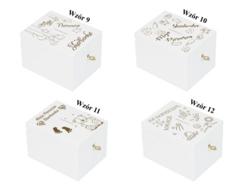 ДЕРЕВЯННАЯ копилка ПОДАРОК ​​ДЕТЯМ XXL БЕЛАЯ