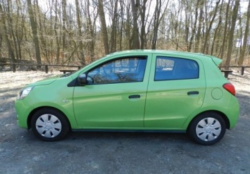 Mitsubishi Space Star Hatchback 5d 1.0 71KM 2014 Mitsubishi Space Star maly tani niezawodny ekonomiczny z KLIMATYZACJA, zdjęcie 7