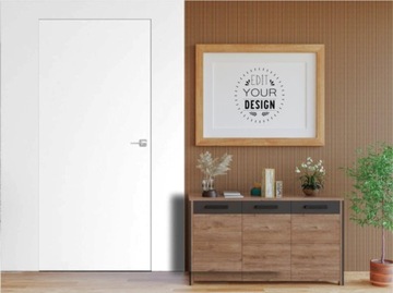 Белая дверь Скрытая Сара установлена Сара P 90