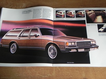 Chevrolet Chevy Wagons Caprice Classic Celebrity Wagon Sportvan - 1984 США