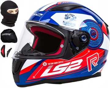 LS2 KASK MOTOCYKLOWY FF353 STRATUS XL + KOMINIARKA