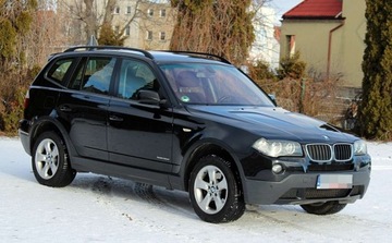 BMW X3 E83 xDrive18d 143KM 2009 BMW X3 Zarejestrowany 4x4 Bezwypadkowy 2.0 Diesel 143KM, zdjęcie 1