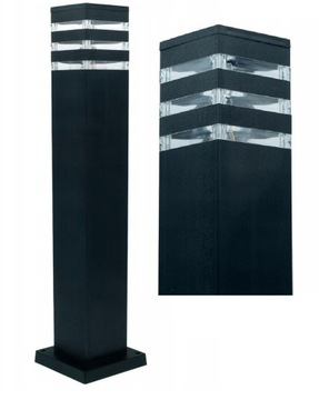 SŁUPEK OŚWIETLENIOWY 60 cm LAMPA OGRODOWA STOJĄCA ZEWNĘTRZNA E27