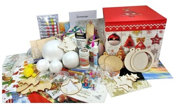 Zestaw START do Decoupage Boże Narodzenie Prezent