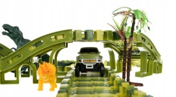 НАБОР МЕГА ГОНОЧНАЯ ТРЕК ДИНОЗАВРЫ ДИНОПАРК XXL