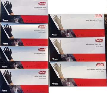 COLAD GLOVES черные нитриловые перчатки размер XL