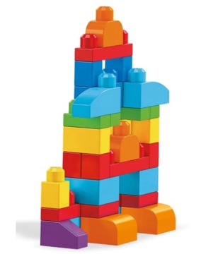 МЕГА БЛОКИ МАКСИ БЛОКИ 60 ЭЛЕМЕНТОВ MATTEL