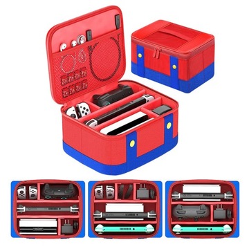 ETUI WALIZKA SUPER MARIO DO NINTENDO SWITCH OLED DUŻA TORBA