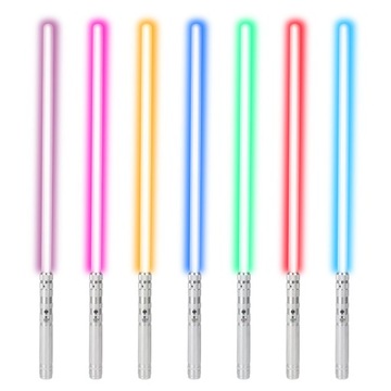 СВЕТОВОЙ МАС ЗВЕЗДНЫХ ВОЙН СВЕТОВОЙ СВЕТОДИОДНЫЙ СВЕТ ЗВУК 14 RGB 77см