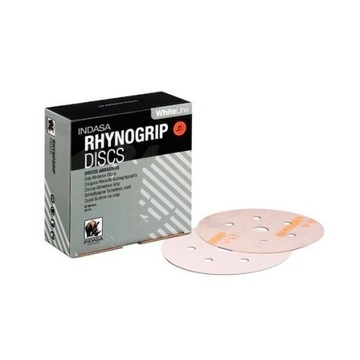 Indasa Dysk rzep RHYNOGRIP WHITE D125mm P180 50szt
