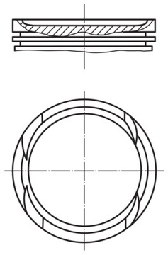 MAHLE 010 05 00 PÍST
