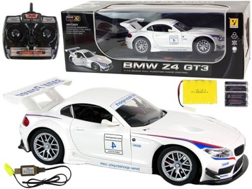 AUTO ZDALNIE STEROWANE RC PILOT SAMOCHÓD BMW Z4 ŚWIATŁA BIAŁY