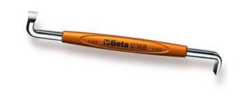 WKRĘTAK PŁASKI KĄTOWY WYGIĘTY 0,8X4 1236B BETA HIT