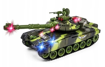 БОЛЬШОЙ ТАНК Дистанционно управляемый WAR TANK 9993 LED