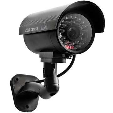 ATRAPA KAMERY CCTV KAMERA MIGAJĄCA DIODA LED SOLARNA