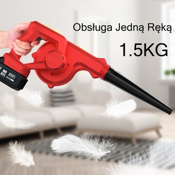 Автомобильный пылесос, беспроводной вентилятор, садовый мощный комплект 2 в 1, 21 В