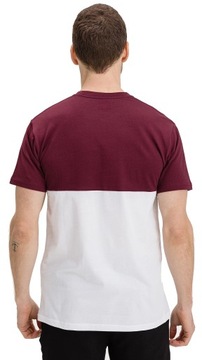 T-shirt Vans Colorblock - White/Port Royale