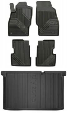Set 77 Koberce a rohože Opel Corsa D Hatchback 2006-2014