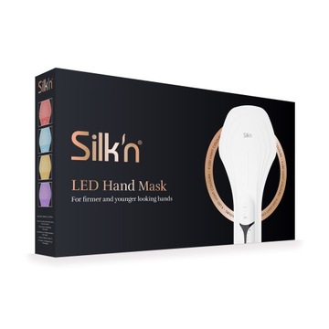 Белая маска для рук Silk'n LED стимулирует выработку коллагена