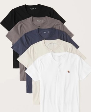 T-shirt Abercombie&Fitch 5 pack L SIGNATURE ICON